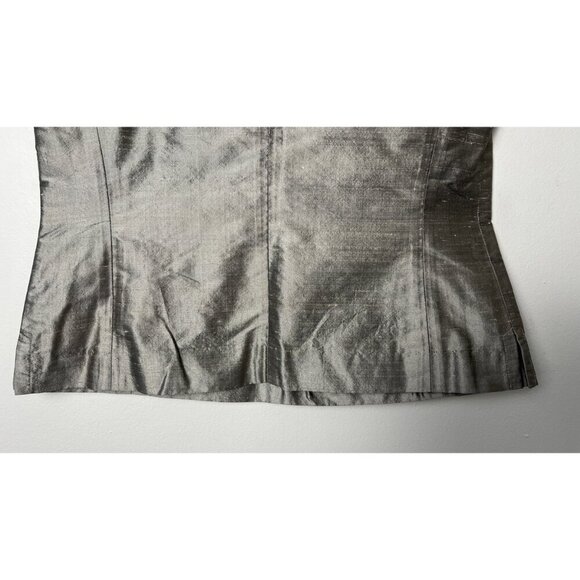 J PETERMAN COMPANY METALLIC SILK PANT TOP SET 2 - Picture 16 of 16